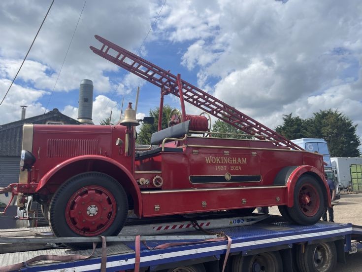 Leyland FK6 PE Wokingham AMO654 restored
