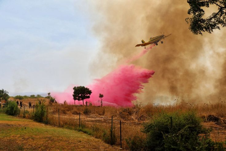 Israel's aerial firefighting unit is on fire
