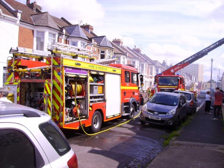 Avon pump and TL House fire