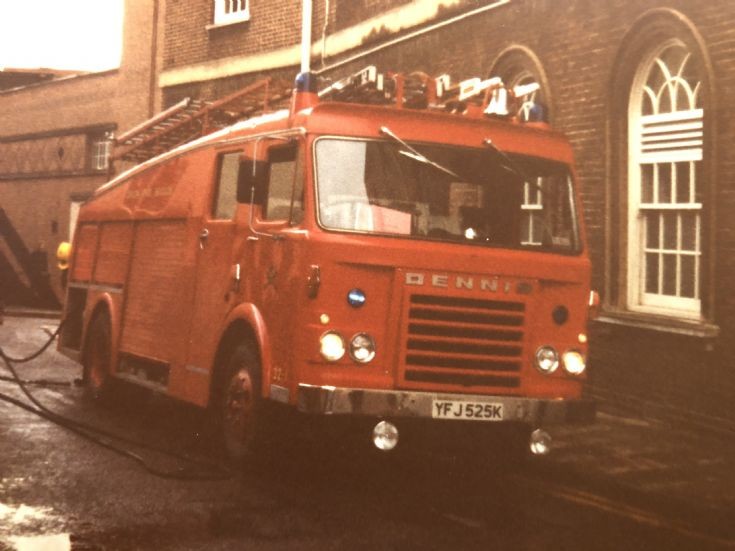 YFJ525K Dennis F49 WrL Exeter 