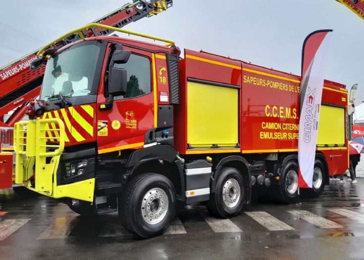 Renault-Giamex CCEMS 15000 - Foam & water tanker