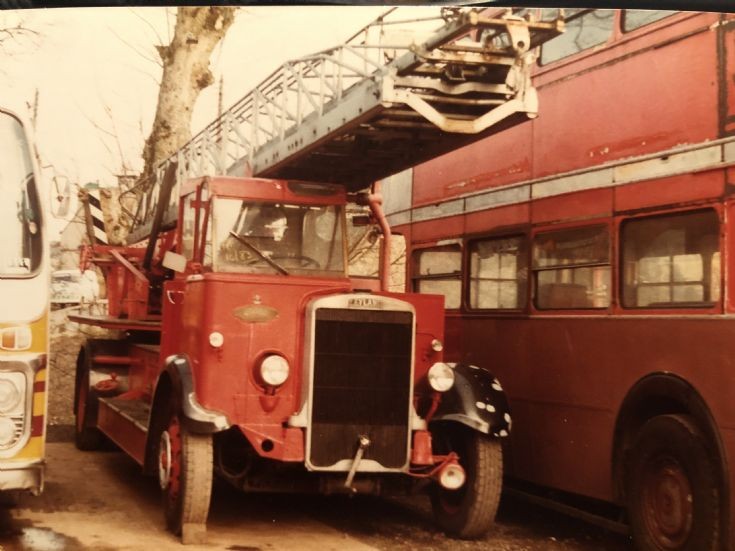 Leyland TD2 Merryweather TL half cab