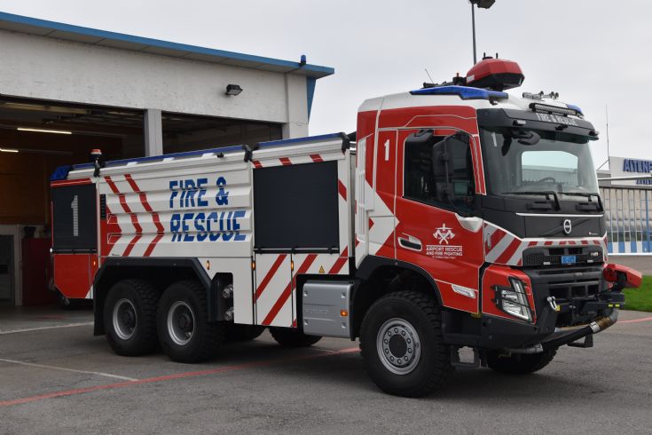 Crashtruck Volvo / Rosenbauer