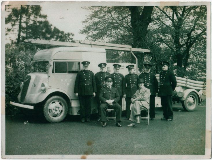 Fordson Fire Engine at Steeton (Dump) ROF