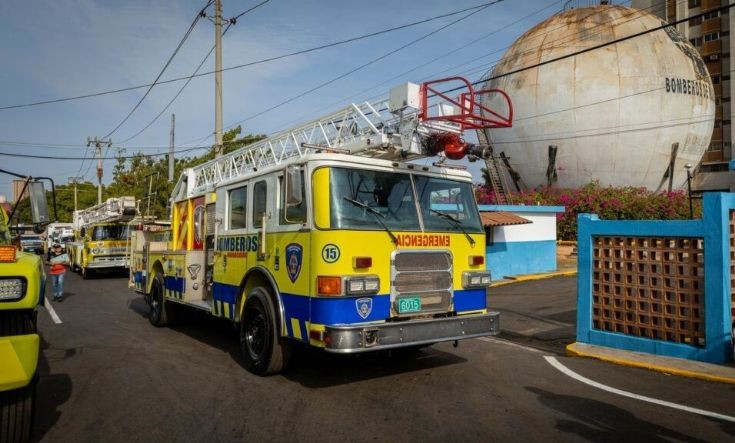 Truck Ladder Pierce Fire Corp Municipal Maracaibo