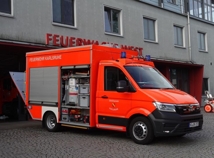 MAN – KEF Small alarm van