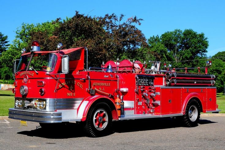 SFD 1960 Mack engine