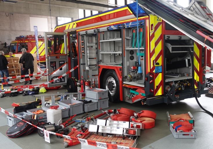 Rosenbauer RT HLF Detailed view (left side)
