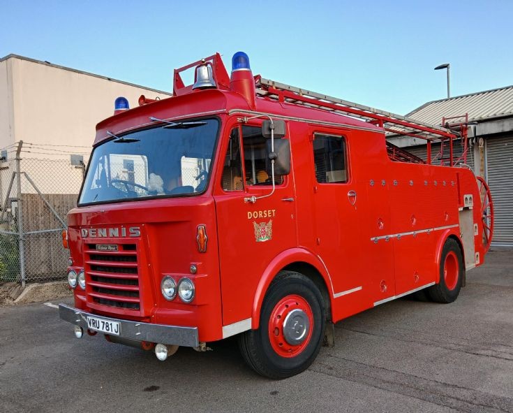 Dennis F108 PE at Swindon VRU781J