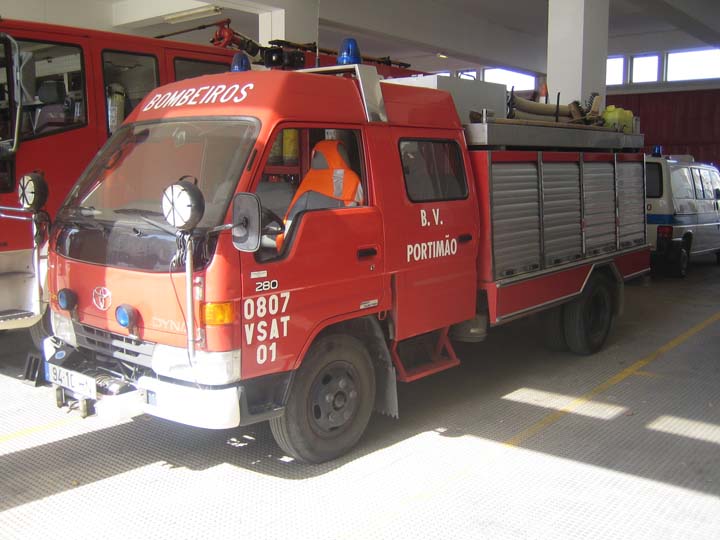 Bombeiros Portimão Portugal Toyota