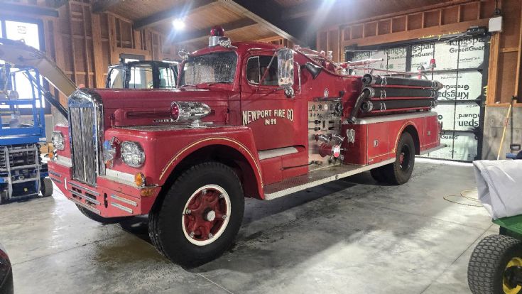 1958 White Bruco Fire Engine