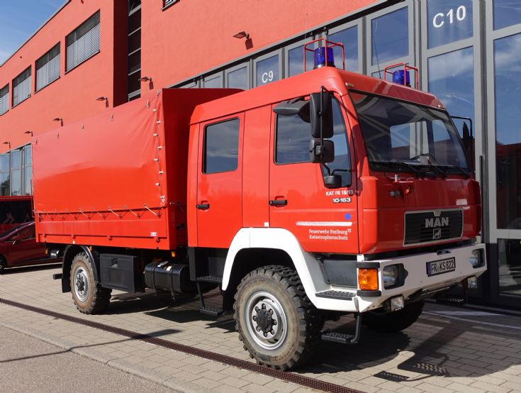 MAN Dekon-LKW – HAZMAT Logistics