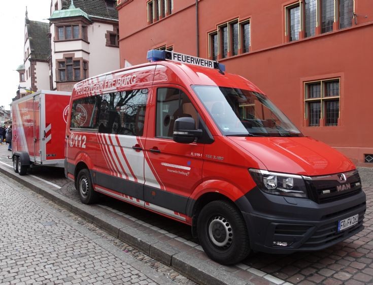 MAN-Transport Van with Music trailer