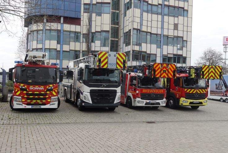 Scania - Volvo - MB Rosenbauer Line-up