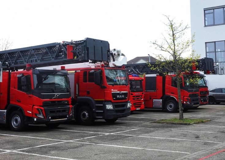 Volvo – MAN - Scania Rosenbauer Line-up