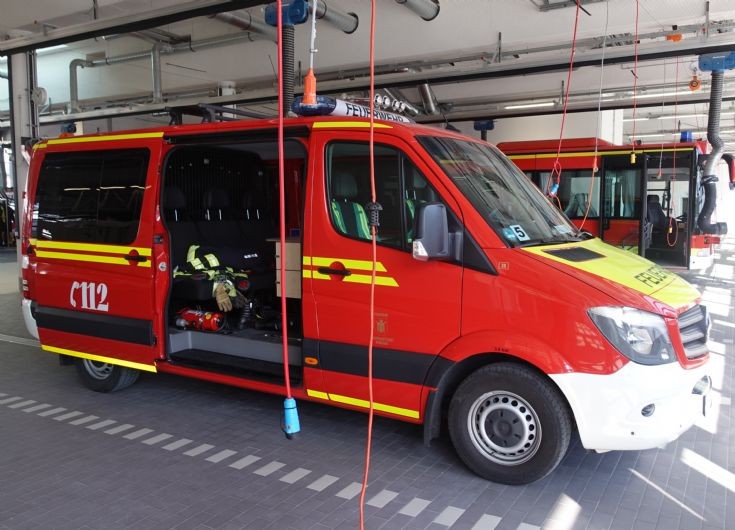 MB-HAZMAT Support team van 
