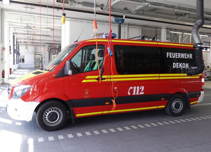 MB-HAZMAT Support team van 