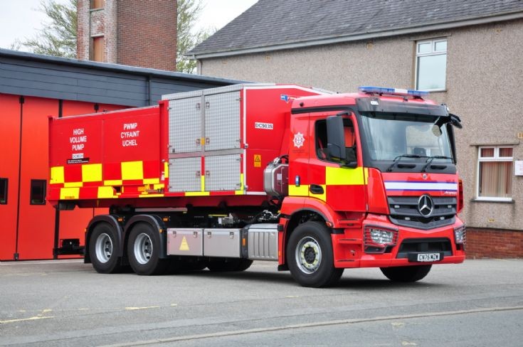 Mercedes High Volume Pump N Wales FRS