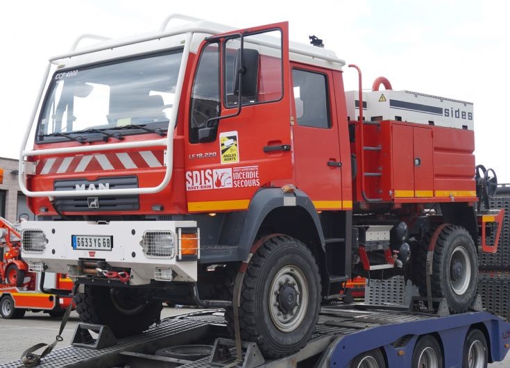 MAN-Sides CCF4000 Brush fire truck