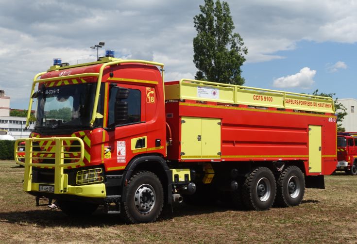 Scania-Gallin CCFS 9100 Brush fire tanker