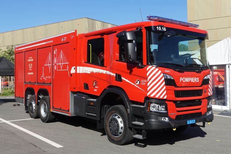 Scania-Vogt TLF 5500 – Heavy pumper