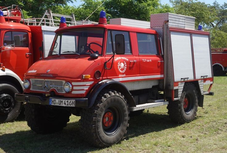 MB-Unimog Rosenbauer TLF1300 Pump
