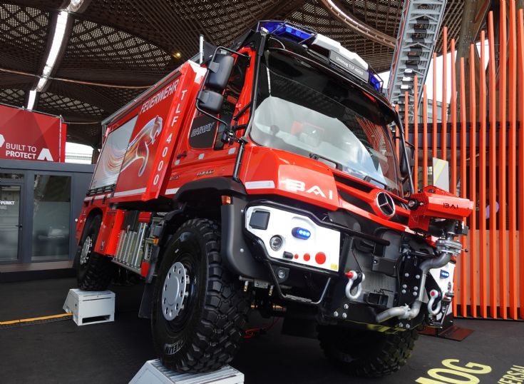 MB-Unimog BAI TLF4000 4x4 pump 