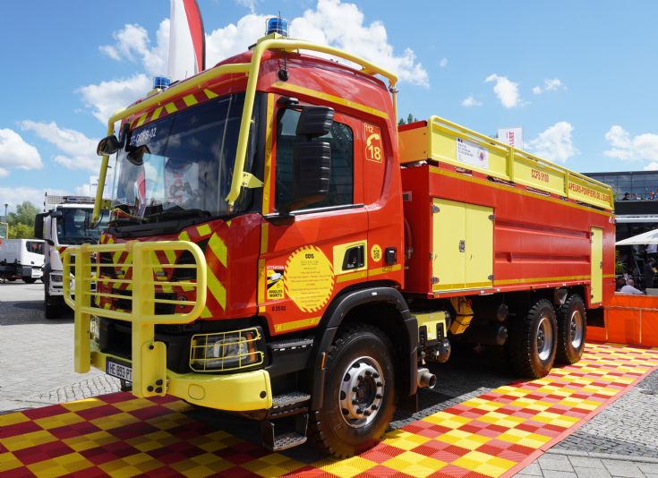 Scania-Gallin CCFS 9100 Brush fire tanker