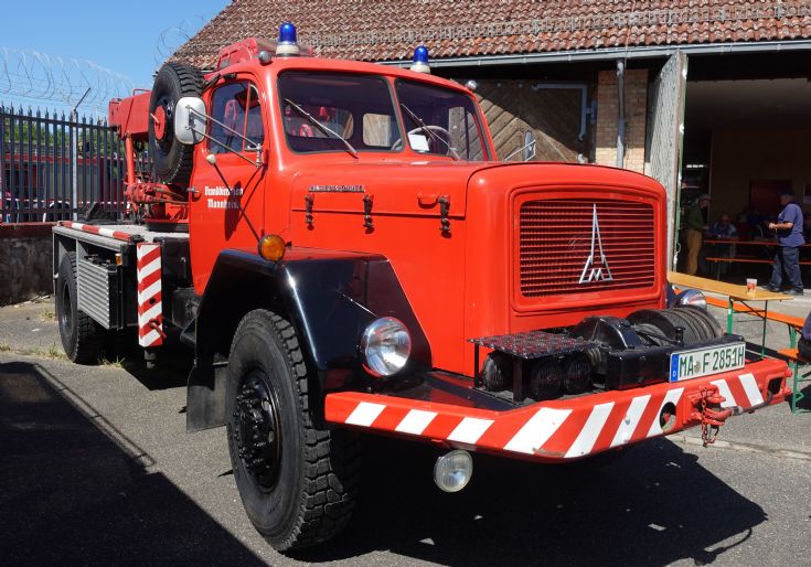 Magirus - Wilhag RKW Crane 6T