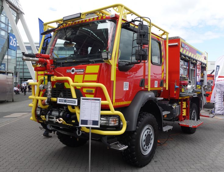 Renault-Pozh Mashina  APC-2000 Brush fire truck