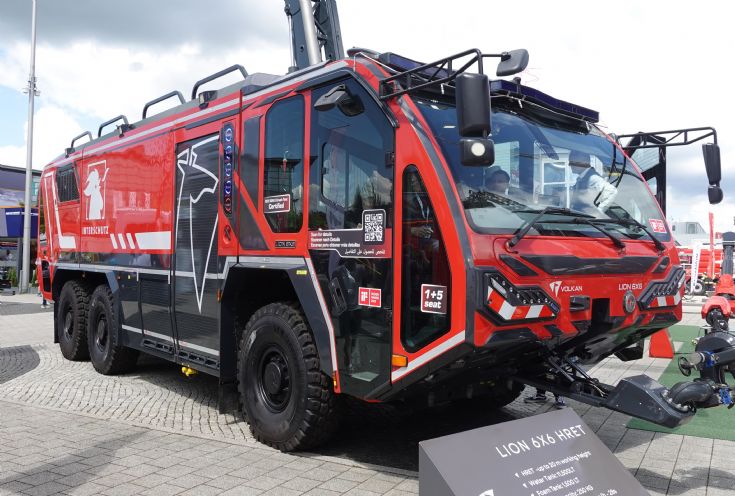 Lion HRET - Volkan 6x6 airport crash tender