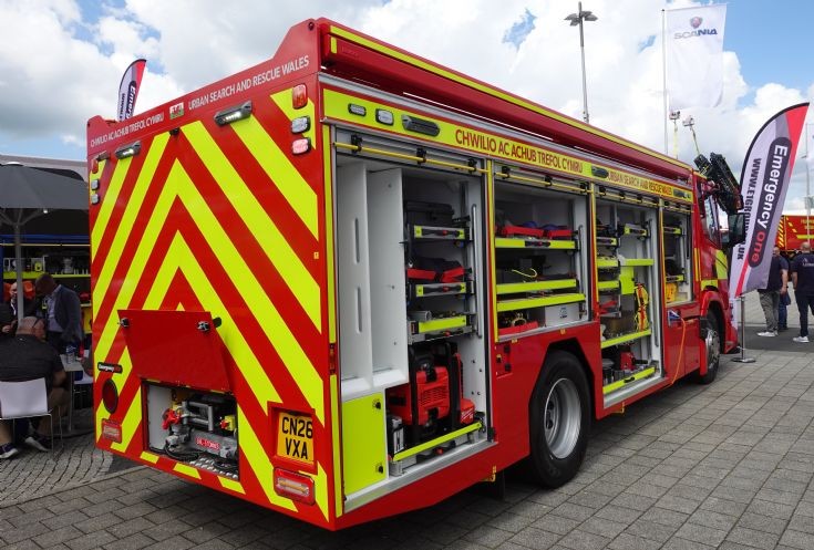Scania/Emergency One USAR CN26VXA (rear view)