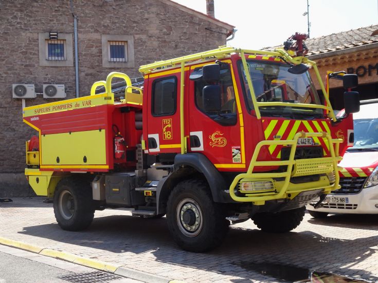Renault/Sides CCFM Brush fire unit