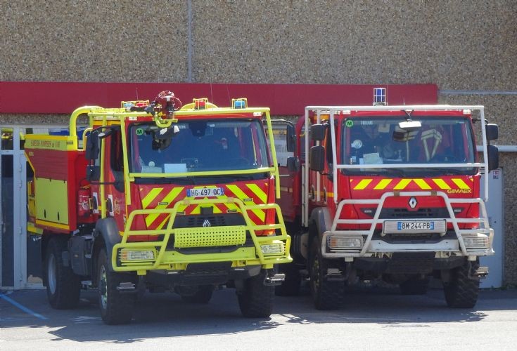 Renault Sides & Giamex CCFM Brush fire pumps