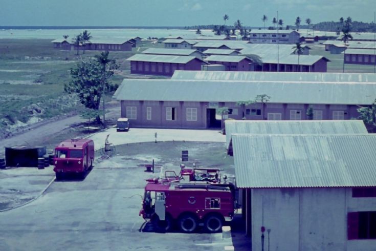 RAF Gan Maldives Alvis & Thornycroft crash tenders