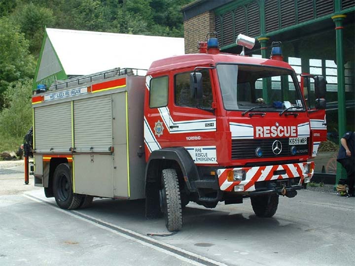 West Sussex FRS Mercedes HRU