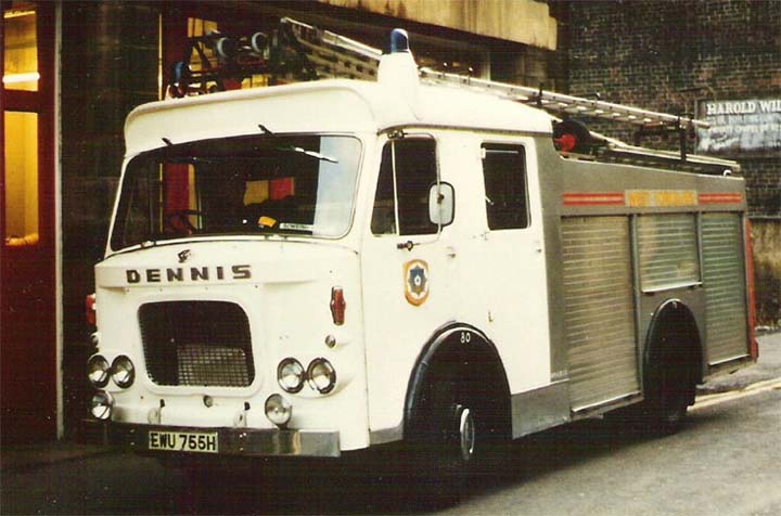 North Yorkshire Fire brigade Dennis F46