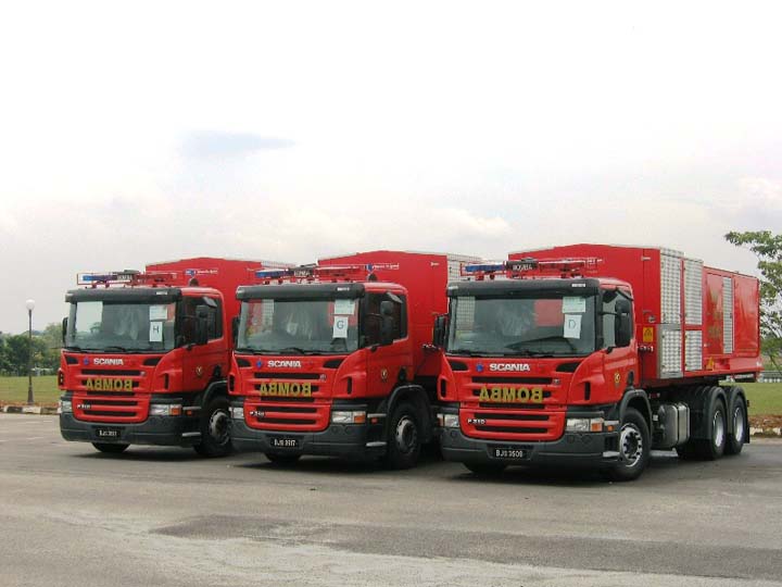 Malaysia FRS - Scania Multilifts