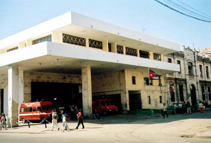Fire Station at Havana, Cuba