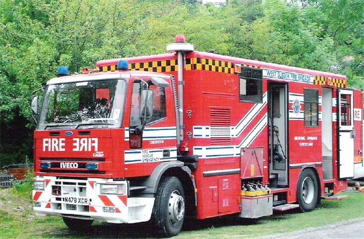 West Sussex FRS Iveco BAS Unit
