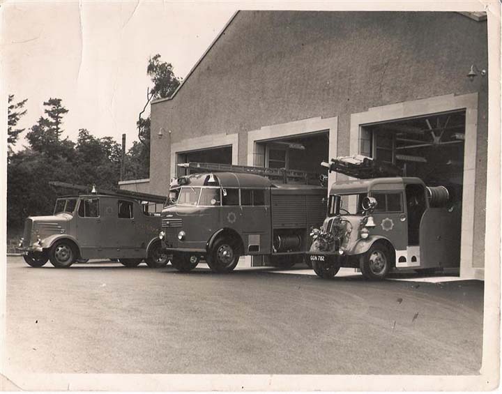 Elgin Fire Station Grampian 1953