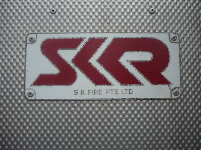 SK Fire Steel Label