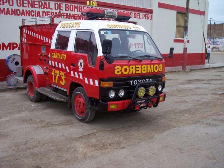 Toyota fire engine