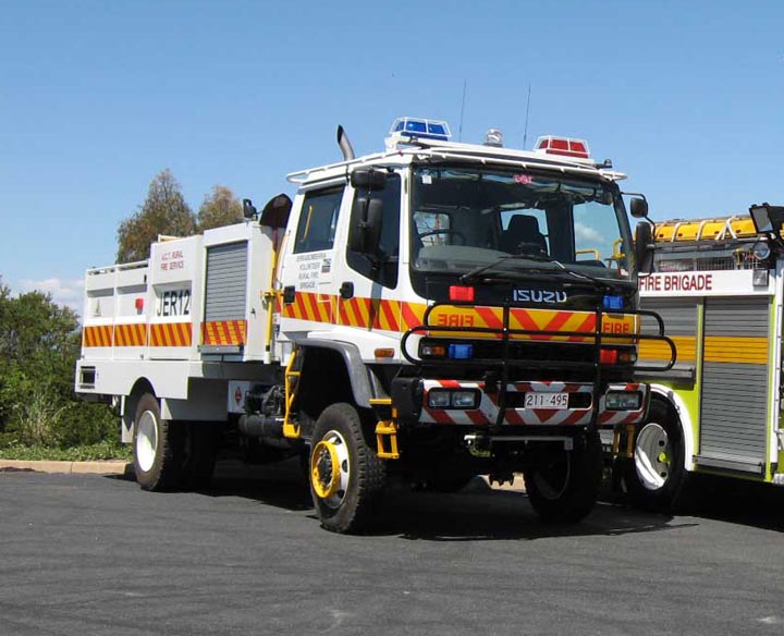 ACTRFS Isuzu Heavy Tanker Canberra Australia