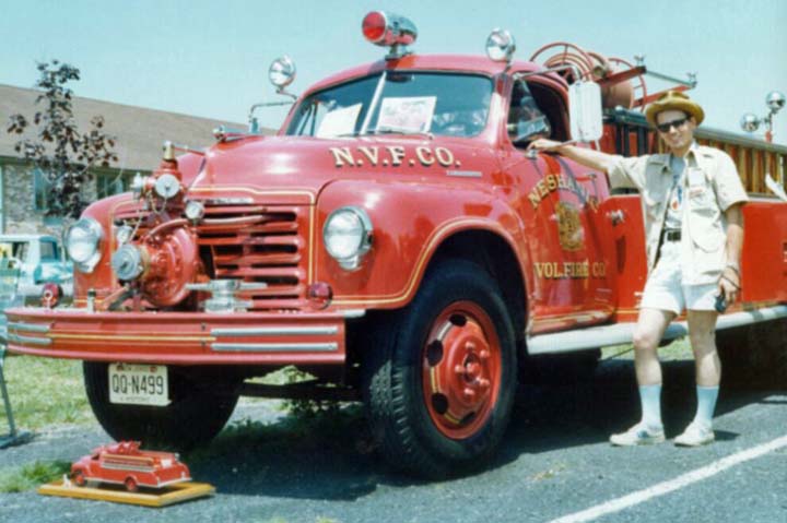 2R17A 1950 Studebaker Fire Truck Neshanic NJ