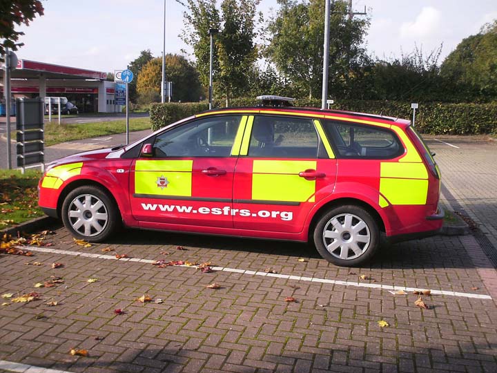 East Sussex FRS Officer Response Vehicle Ford