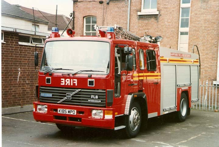 Hampshire Fire and Rescue Service Volvo