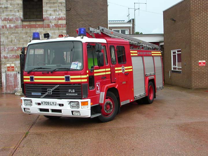 East Susses FRS Forset Row Volvo WrL