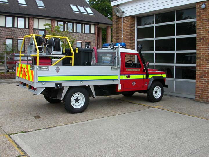East Sussex FRS Crowborough Landrover