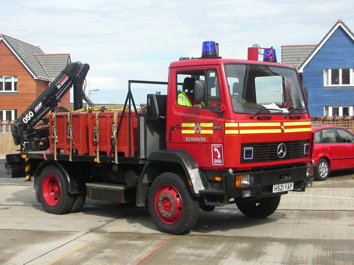 East Sussex FRS Newhaven Foam carrier